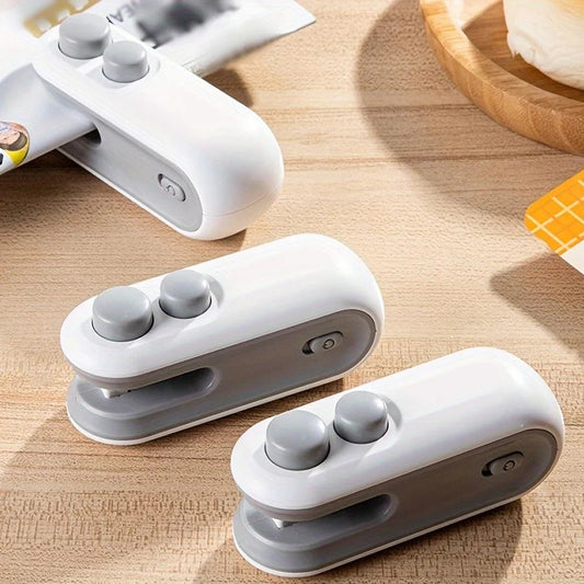 Portable Mini Sealing Machine, Handheld Packet Sealer for Food, Snacks, Chips, Fresh Storage, Plastic Bags Sealing Machine