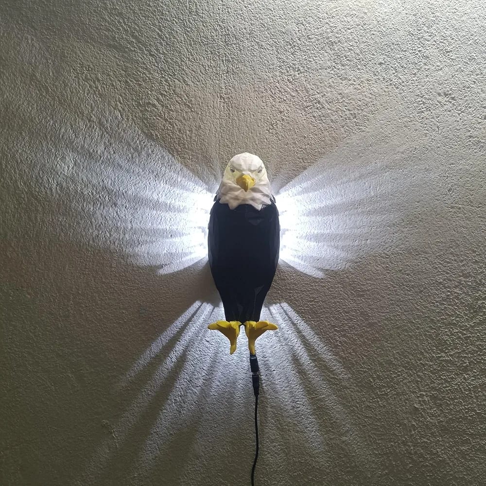 Bald Eagle Night Wall Lamp